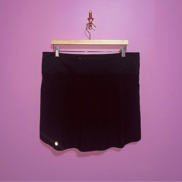 Athleta Skort Women’s Size XL Black High-Rise Run With It Running - Picture 5 of 13